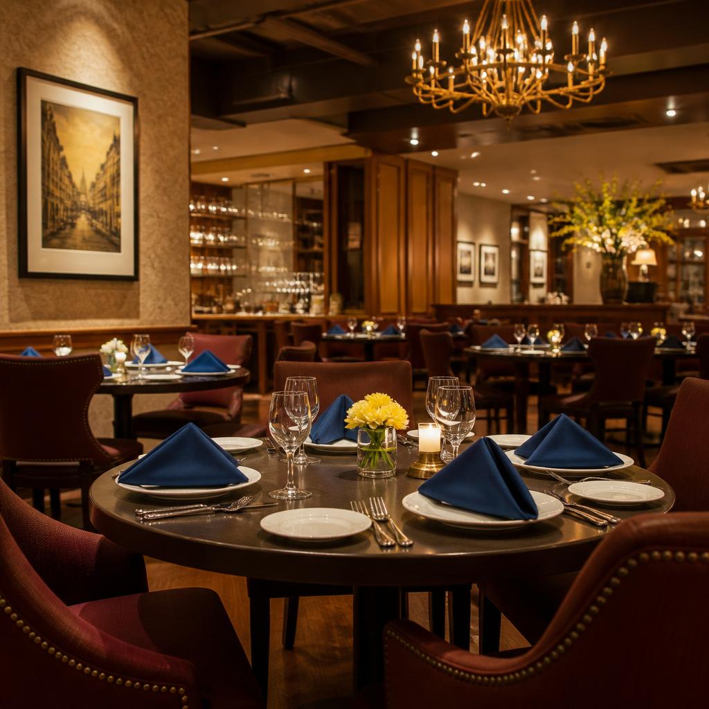 Calizzu Creed Hotel restaurant — elegant dining room